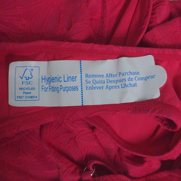 Andie The Amalfi One Piece LT Lava Scoop Neck Adjustable Straps Swim ST New - Picture 6 of 12